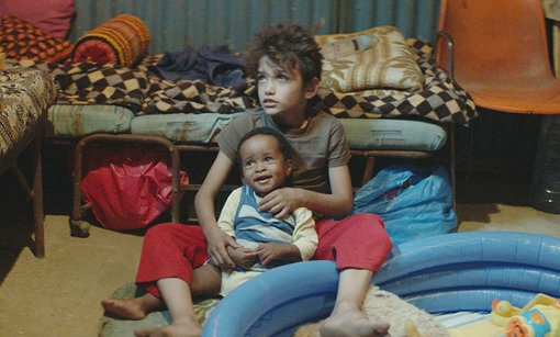 영화 '가버나움'의 한 장면. 레바논 빈민촌을 배경으로 난민 이슈를 다룬 영화는 6일까지 7만 관객을 모았다. 사진제공|그린나래미디어