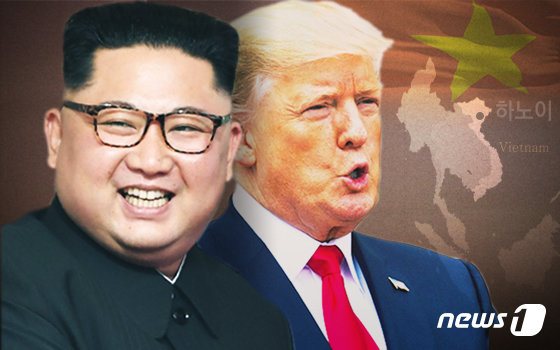 김정은 북한 국무위원장(좌)과 도널드 트럼프 미국 대통령. © News1