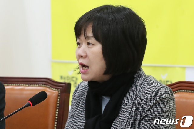 이정미 정의당 대표. © News1