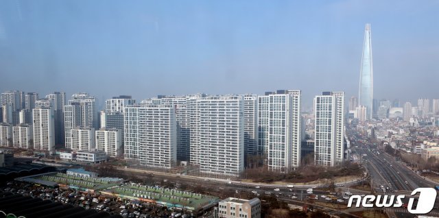 서울 송파구의 아파트 단지의 모습. © 뉴스1 자료사진