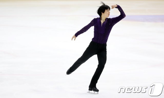 피겨스케이팅의 차준환./뉴스1 DB © News1