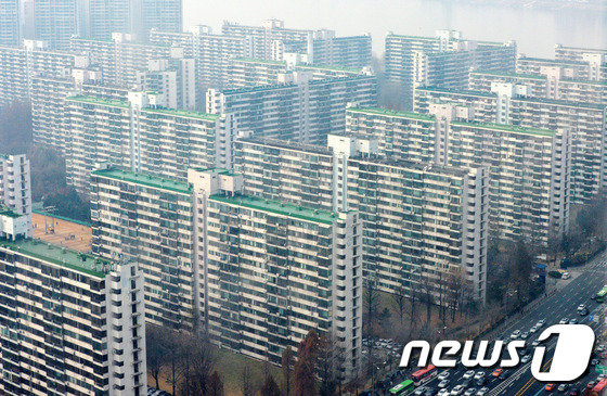 서울 송파구 잠실주공5단지의 모습. © News1