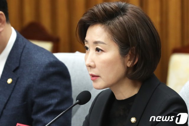 나경원 자유한국당 원내대표. © News1