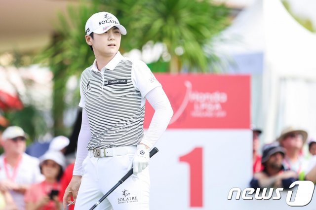 혼다 LPGA 타일랜드에 나선 박성현.(LPGA 제공)