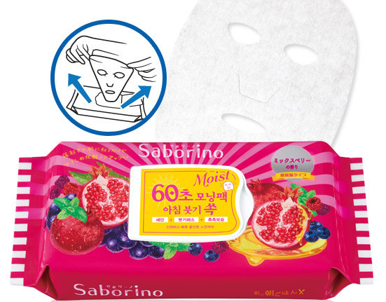 드러그스토어 롭스에서 인기를 끌고 있는 뽑아 쓰는 마스크팩인 ‘60초팩’. 롭스 제공