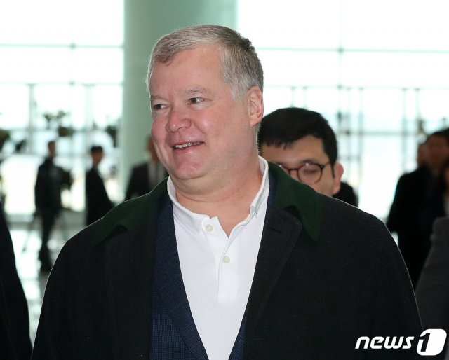 스티븐 비건  미국 국무부 대북정책특별대표  2019.2.10/뉴스1 © News1