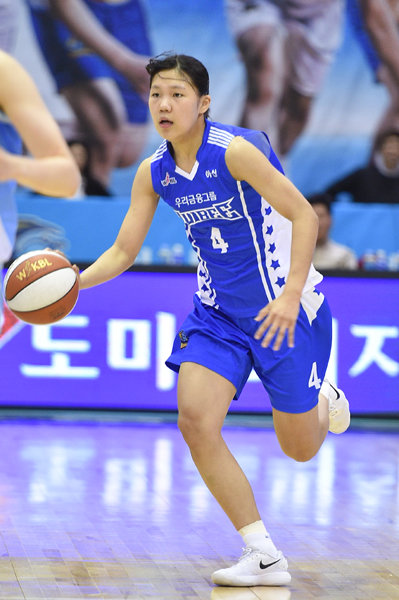 우리은행 박지현. 사진제공｜WKBL