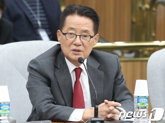 박지원 민주평화당 의원. 뉴스1 © News1 송원영 기자