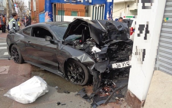 해당 사고 차량 사진.뉴스1