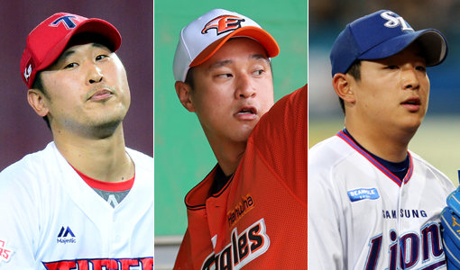 KIA 윤석민-한화 윤규진-삼성 양창섭(왼쪽부터). 사진｜스포츠동아DB·한화 이글스·스포츠코리아