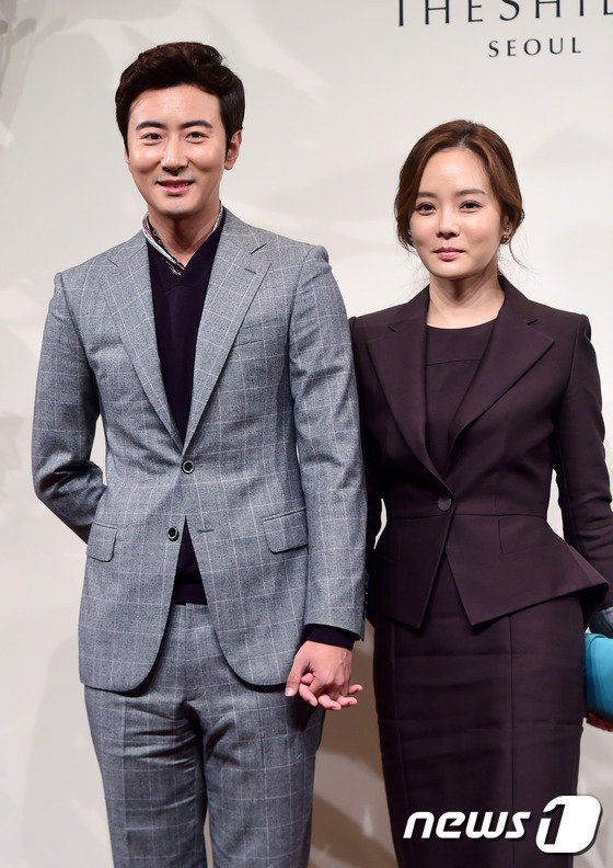 가오쯔치(왼쪽) 채림 부부 © News1