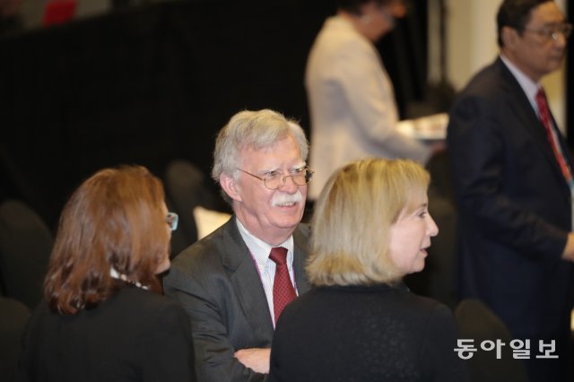 볼턴 보좌관. 동아일보 DB