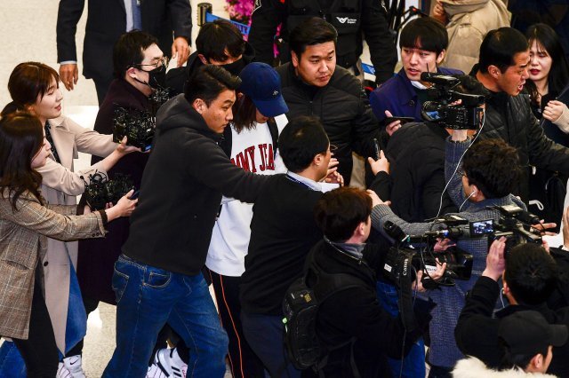 사진=뉴시스/정준영 입국