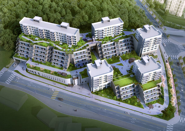 e편한세상 용인 파크카운티 조감도