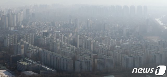서울의 한 아파트 단지의 모습. © News1