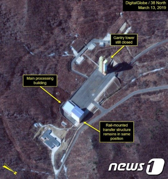 북한의 동창리 서해 위성발사장 <출처=38노스>© 뉴스1