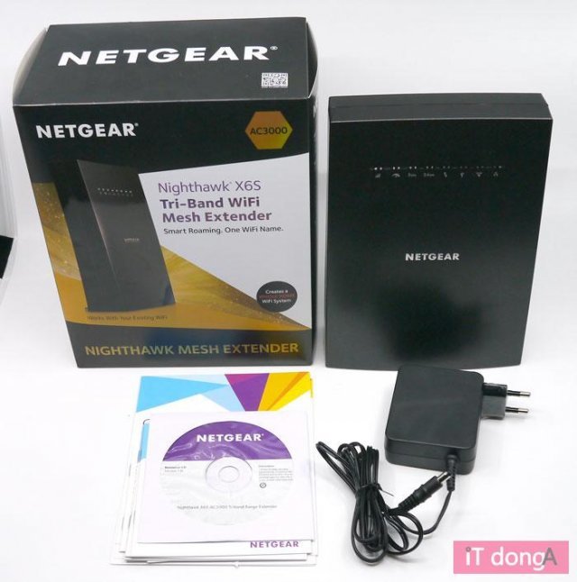넷기어 나이트호크 X6S 패키지 구성, 출처: IT동아