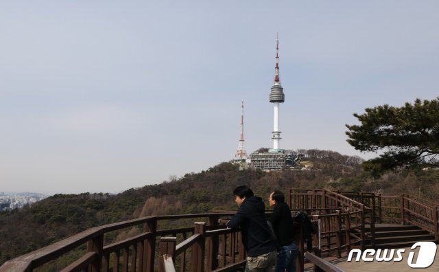 서울 남산 N서울타워  © News1