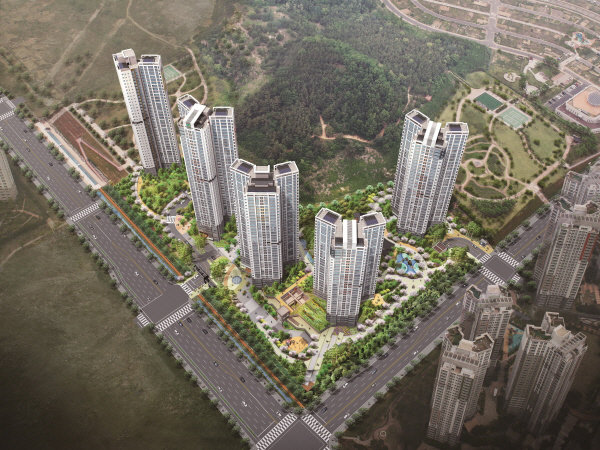 영종하늘도시 화성파크드림 조감도