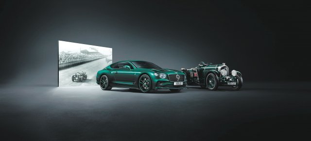 제네바 모터쇼에서 선보인 ‘컨티넨탈 GT 넘버 나인 에디션 바이 멀리너’. 모터스포츠 역사를 기리는 특별 모델이다. Bentley Motors 제공