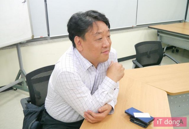 이노뎁 경영기획본부의 기획/전략사업부 이근우 상무, 출처: IT동아