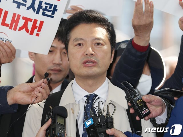 김태우 전 검찰 수사관.뉴스1 © News1 박세연 기자