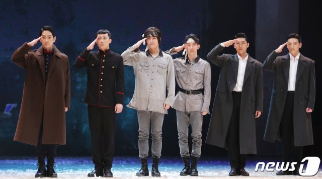 샤이니 온유, 인피니트 성규, 강하늘, 조권, 고은성, 지창욱(왼쪽부터) © News1