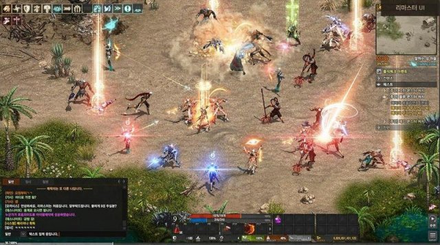 4배 정교해진 '리니지 리마스터'의 게임화면 / 엔씨소프트 제공