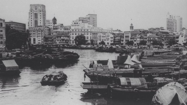 경제 개발이 본격화되기 이전인 1930년대 싱가포르 풍경. 인터넷 캡처