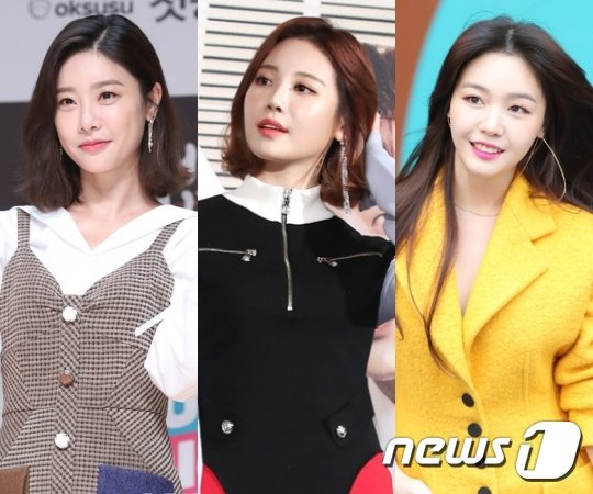 걸스데이 소진, 유라, 민아(왼쪽부터) © News1DB