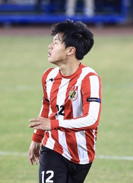 고려대 축구부 ‘에이스’ 김호. 사진제공｜김호