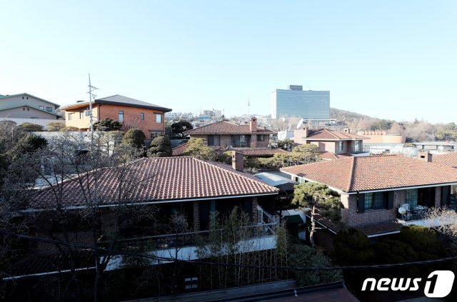 서울의 단독주택 모습.(뉴스1 자료사진)© News1