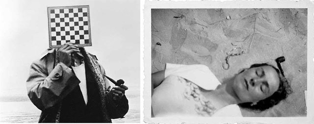 왼쪽부터 ‘거인’ (1937년), ‘망각 판매자’(1936년). 뮤지엄그라운드·브뤼셀 브라쇼 갤러리·유럽 샤를리 에르스코비치 컬렉션 제공