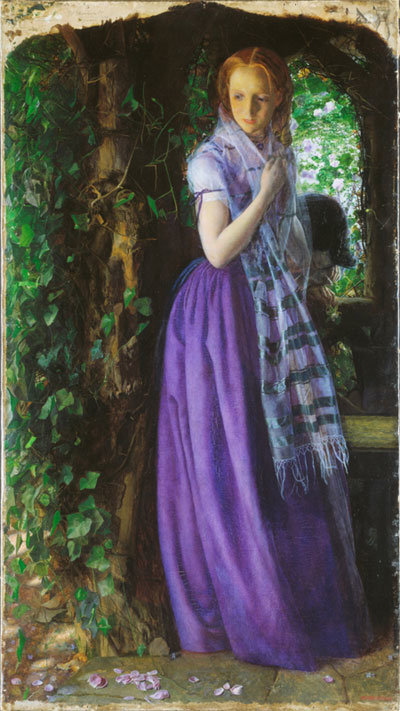 아서 휴스 ‘4월의 사랑’(1855∼1856년).