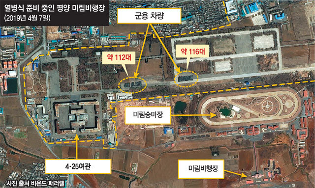 北 열병식 준비 정황… ‘무력시위’ 수위 촉각