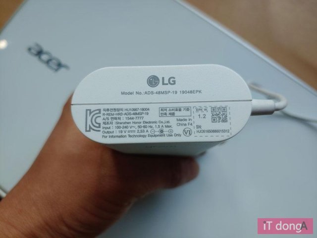 LG 그램 17Z990 노트북용 전원 어댑터