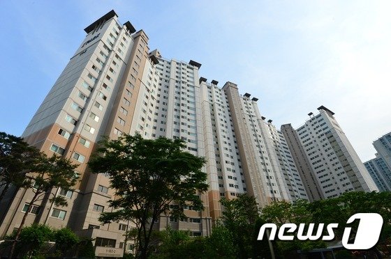 서울 강남구 대치동에 위치한 대치 아이파크 아파트 모습. © News1