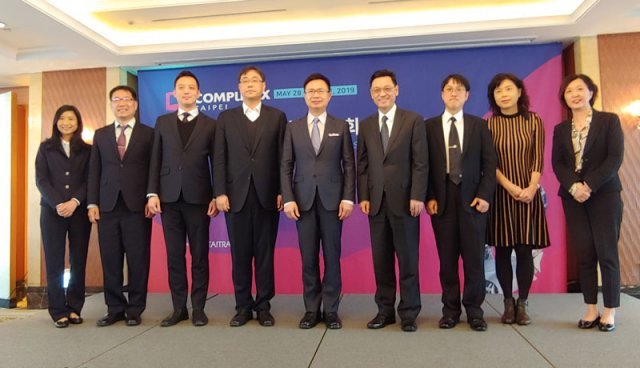 컴퓨텍스 2019 서울 기자 간담회에 참석한 주요 관계자들 (출처=IT동아)