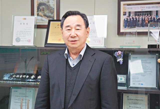 ㈜일신밸브 김현조 대표.