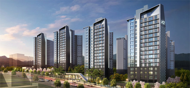 올해 첫 서울 강남권 브랜드 아파트로 주목받고 있는 ‘방배 그랑자이’ 아파트. GS건설 제공