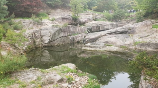 성락원 안에 있는 연못 영벽지./사진=한국 가구박물관 제공