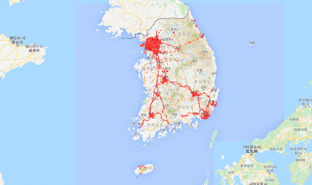 KT 5G 커버리지, 출처: IT동아