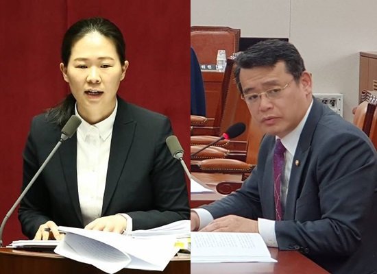 권은희 의원(왼쪽)과 임재훈 의원. 사진=동아일보 DB, 임재훈 의원 페이스북