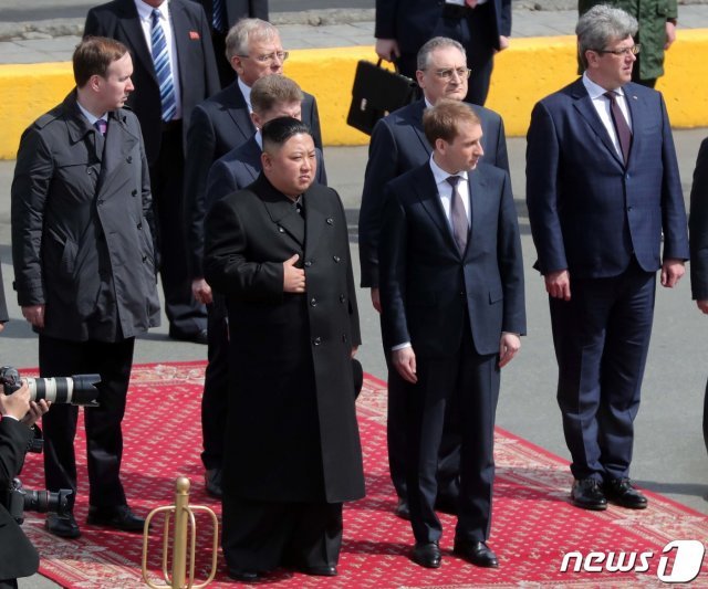 김정은 북한 국무위원장. 2019.4.26/뉴스1 © News1