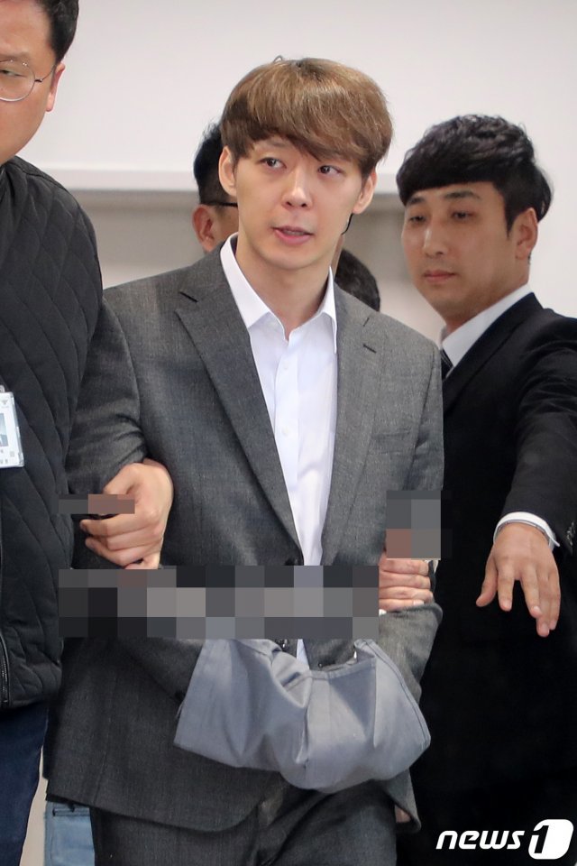 필로폰 투약 혐의를 받고 있는 가수 겸 배우 박유천 씨(33)ⓒ News1