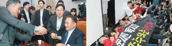 ‘자유한국당 해산’ 100만 vs ‘민주당 해산’ 10만…청와대 국민청원 세대결 격화