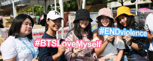 270만명의 마음 움직인 ‘#BTSLoveMyself’