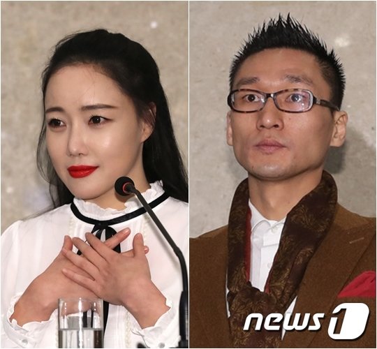 낸시랭씨(왼쪽)와 왕진진씨 © 뉴스1