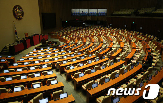 국회 본회의장. 뉴스1 © News1