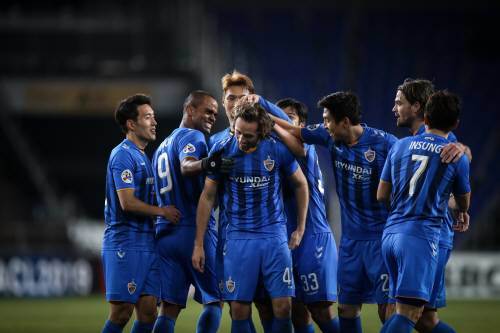 울산 현대 선수들. 사진제공ㅣ프로축구연맹